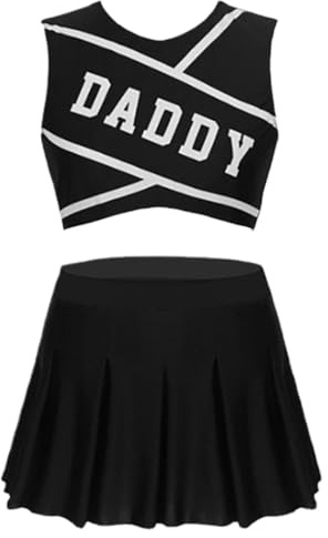 Cheerleader-Dessous für Damen, Cheerleading Outfit, modische Cheerleader-Kleidung, sexy Dessous, Cheerleading-Outfit, bequeme Uniformen, Cheerleader-Kleidung für Frauen für Diskothekenbühne,