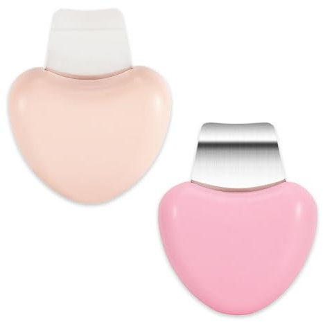 2 Pezzi Raschietto Nero, Raschietto Per Il Viso, Strumenti Per La Pulizia Del Viso, Accessori Di Bellezza, Strumenti Di Pulizia Portatile