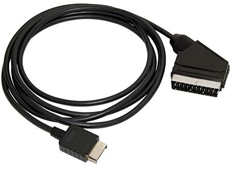 Audio Video Kabel TV RGB SCART AV für Sony PlayStation 2, PS3, PS ONE (NO HDMI)