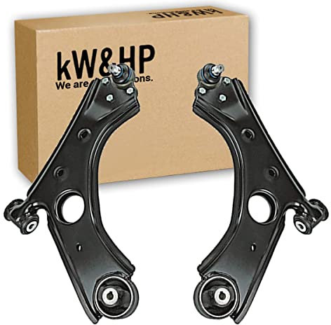 kW&HP COPPIA BRACCI BRACCETTI TRAPEZI OSCILLANTI ANTERIORI DX/SX SINISTRO 500L, DOBLO (263) 2010>2015 (KW0020)