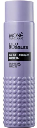 MONÉ PROFESSIONAL Shampooing pour Cheveux Blonds et Décolorés - Soin des Cheveux Secs et Abîmés - Nourrit, Hydrate et Protège pour une couleur éclatante - 300 ml (non violet)