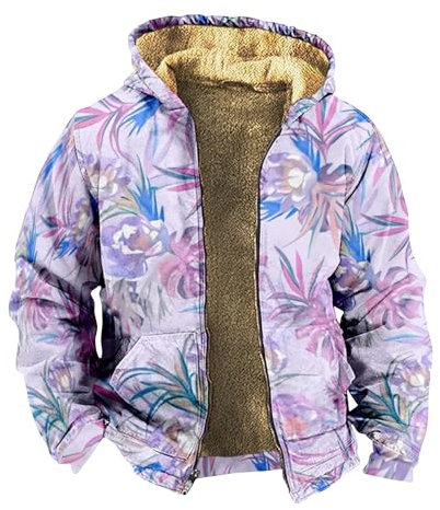 KONG JIMFAN Regenjacke Herren Wander Jacke Herren Motorradbekleidung Herren Set Men's Winter Jacket Jacke Winter Jacke Herren Regenjacke 164 Windjacke Für Herren Strickjacken Herren(Sky Blue,L)