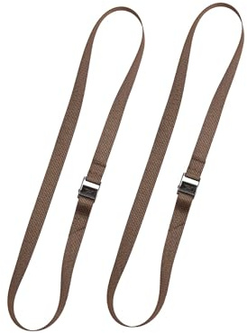 Savotta Pack Straps CAM Buckle 2 Stück braun 120cm