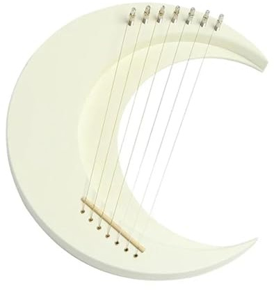 harfe instrument Harfe 7 Saiten Tragbares Harfenklavier Mini-Saitenmusikinstrument Mit Anleitung Stimmschlüssel