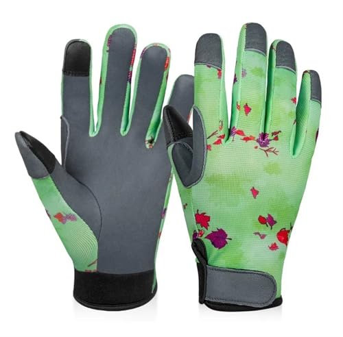 WJIAYAO Gartenhandschuhe Herren Gartenhandschuhe for Damen, stichsicher, Rosenschnitt, Handschutz, dornensicher, Gartenarbeitshandschuh, Schutzhandschuhe