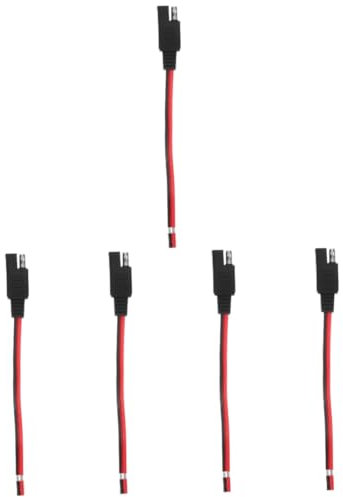 OUNONA Cavo Di Collegamento Per Motocicletta Trattore 5 Pezzi Cavo Batteria 14awg