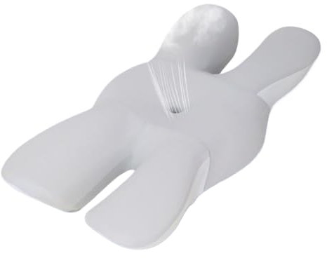 laxreheye Oreiller Cervical pour Dormir - Ergonomique pour Dormeurs Latéraux Adultes - Coussin À Mémoire De Forme pour Dodo Domicile Voyage École