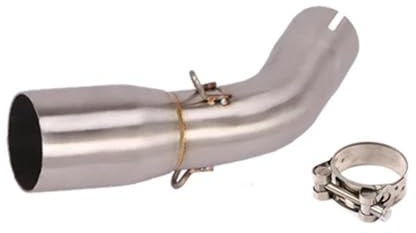 Per SUZUKI SV650 SV650X SV650S SV 650 2016 2017-2021 Tubo Collegamento Intermedio Collegamento Marmitta Scarico 51 Mm Moto Modificata Tubo Scarico Moto(A)