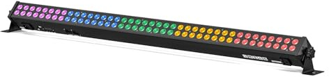 Barra luminosa a parete da 120 W e 80 LED, RGB 3 in 1, 80 x 2 W, for palcoscenici, for pub, concerti, feste, KTV