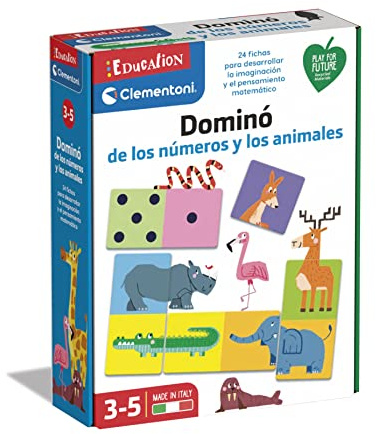 Clementoni 55314 Dominique des animaux - version espagnole