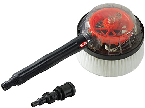 Valex Accessoire Brosse rotative pour Lavage à l'eau pour Nettoyeur Haute Pression ou Tuyau d'irrigation, diamètre 15 cm