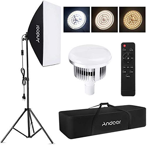 Andoer Studio Photography Softbox Lighting Set (Type 1)