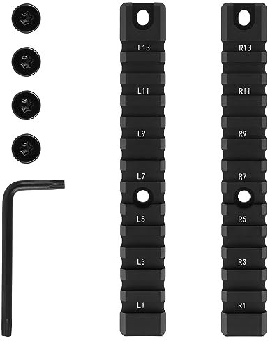 ToopMount Tactique Picatinny Rail Mount Set G36 2 Long Rail Long 20mm Picatinny Rail Système de Fixation sur Rail 36C Accessoires de Chasse Jeux de Sport de Plein air