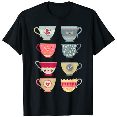 Tasses à thé anciennes T-Shirt