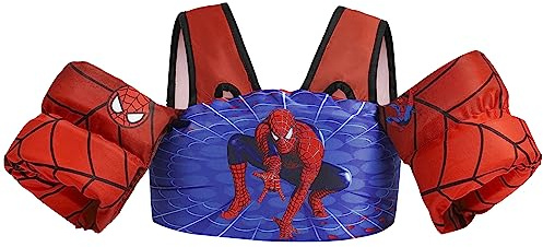 Toddler Floaties Kids Swim Vest for 22-66 Pounds Boys & Girls, Baby Swim Float Vest for Pool with Shoulder Harness Arm Wings, for Kids 2 3 4 5 6 7 Years Old Baby