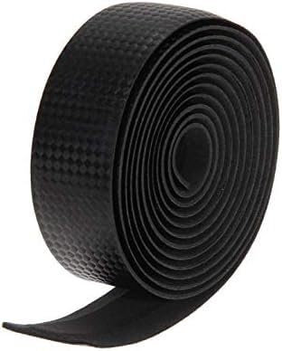 Fahrrad-Lenkerband,Lenkerband, Lenkerband, 2 Paar Rennrad-Lenkerband, Rennrad, Sport, MTB, Radfahren, Griffgürtel, Korkwickel mit Lenkerstopfen + 4 Lenkerstopfen, Carbon-Lenkerband (Farbe: Gold) (Farb