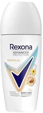 Rexona Advanced Protection Deodorante antitraspirante roll-on per donna profumo Tropical 72h 50 ml