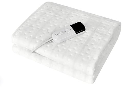 RUIANBAO Coperta riscaldata, coperta elettrica, cuscino riscaldante, 150 x 80 cm, cuscino termico per materasso da massaggio, riscaldatore per corpo, 3 livelli di calore, sottocoperta calda