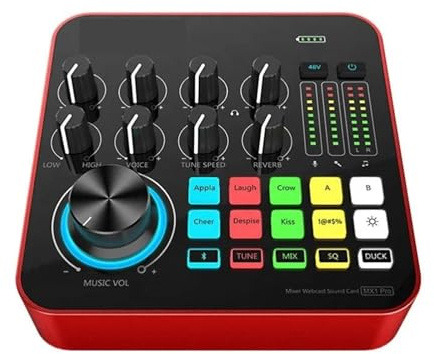 Mesa de Mezclas, Grabación de estudio de tarjeta de sonido con interfaz de audio profesional fabricada en China