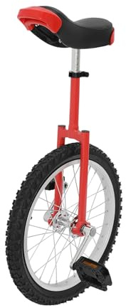 Coniaio Monocycle autoportant réglable pour le sport, 18, monocycle de mise à niveau pour débutants, professionnels, unisexe, rouge