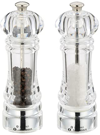 Zassenhaus KP000035629 Berlin kvarn-set, akryl, 18 cm