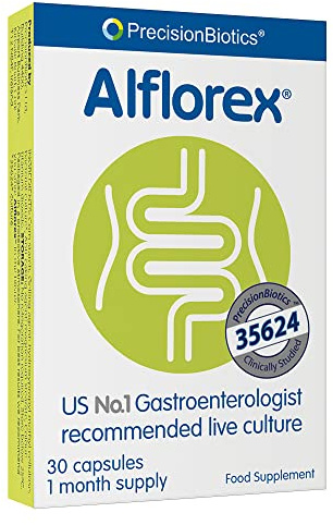 Alflorex von PrecisionBiotics | 30 Kapseln in der neuen Blisterverpackung | (4-wöchige Vorratspackung)