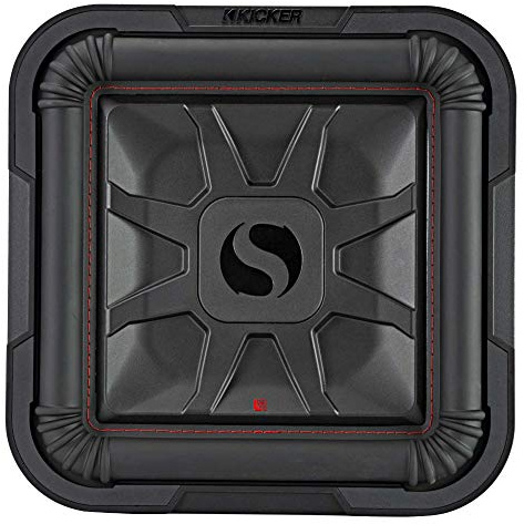 KICKER L7T124 | 30 cm (12') Square-Subwoofer - 1200/600 Watt MAX/RMS | 2X 4 Ohm Doppelschwingspule
