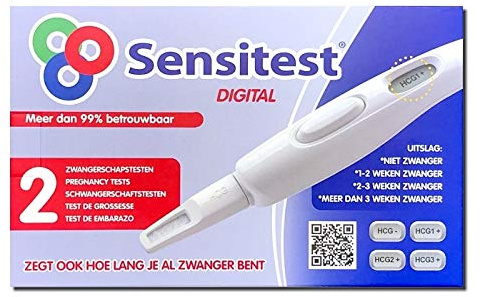 Sensitest Test di gravidanza digitale 2 pezzi