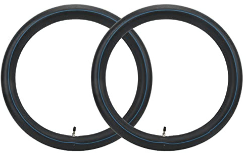 Cámara de Aire, 2X 2.50‑18 Tube Tire con Vástago de Válvula Recto TR 4 para Llanta de Rueda de 18 Pulgadas, Motocicleta, SUV
