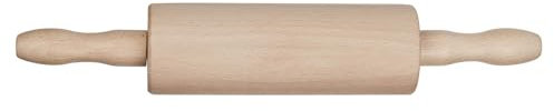 Rudolphs Schatzkiste Küchenutensilien Teigrolle Natur klein BxHxT 4,5x25,5x4,5cm NEU Küche Küchenhelfer Helfer Kochen Kochgeschirr Holz Erzgebirge Pfannenmesser Backschaufel Bratenwender Bratschaufel