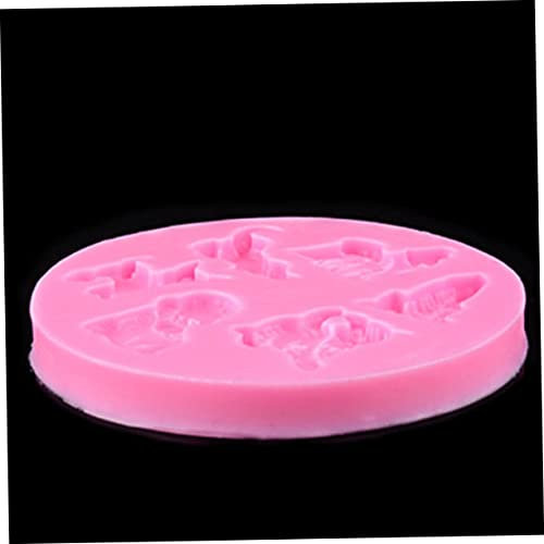 Garneck 3St silikonform selber machen eisformen Silikonformen gummy fudge DIY-Kuchenform Ausstechformen kuchenform aus silikon backen Kuchenform Schokolade Schimmel Muffinblech 3d Rosa