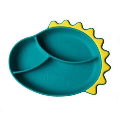 Beatifufu Geteilte Teller Aus Flexiblem Material Für Kleinkinder Babyschalen Und Kinderschalen Leicht Und Tragbar Für Selbstfütterung Und Ernährungsausbildung