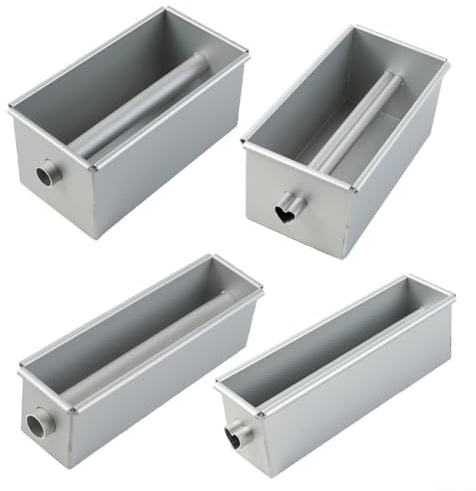 Moule à gâteau carré avec tube central pour une cuisson rapide et facile de délicieuses friandises (B)