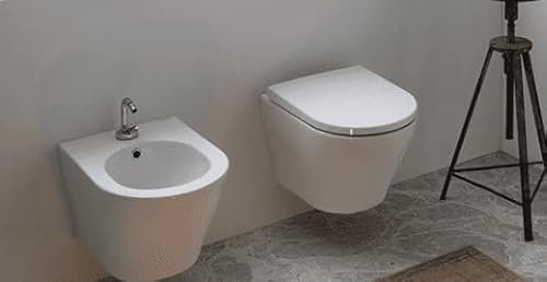 OPERA SANITARI Coppia Vaso e Bidet sospeso Zero