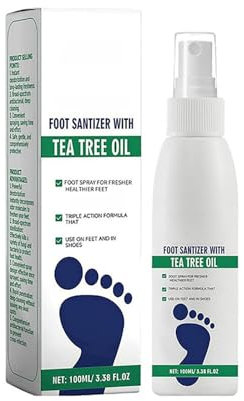Fußspray,Schuh Desinfektionsspray,Fußdeo, Fußdeo Anti-Transpirant,Schutz vor Fußgeruch und Schweiß,Geruchsbindend & Hygienische Frische für Schuhe und Füße