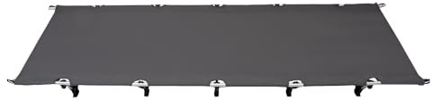 Akuoyiexemye Feldbett Klappbar 190×65×15cm aus 600D Oxford-Gewebe, Alu Campingbett Gästebett Bis 150 kg, Tragkraft Klappbett für Wandern Camping