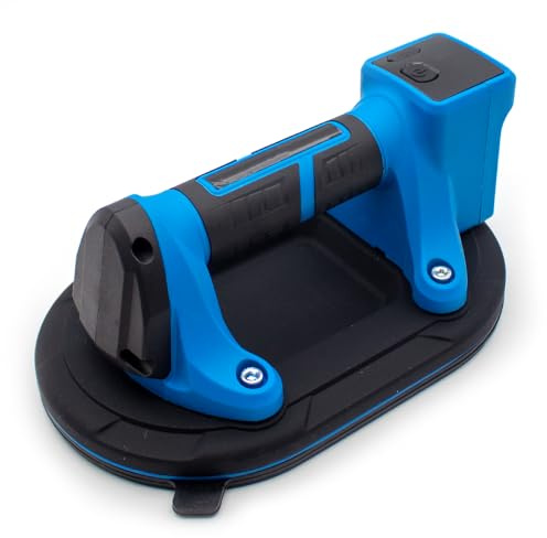 Toplionace Elevador de Vacío Eléctrico de 10 Pulgadas con Ventosa, 500 Kg de Capacidad, Resistente para Superficies Rugosas, Azulejos, Vidrio y Losas.