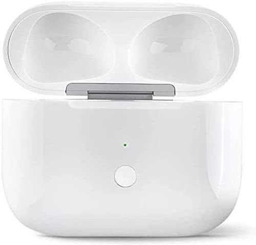 USB-C Carcasa de Carga inalámbrica Compatible con Air Pod 4 (2024), con Funda de Cuero Reemplazo Original Type-C Wireless Charging Case con Botón de Sincronización Bluetooth