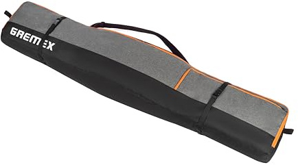 GREMEX Funda de snowboard de 170 cm – Bolsa protectora ligera y resistente al agua – Diseño compacto y ergonómico para actividades al aire libre cómodas