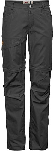 FJÄLLRÄVEN Dam Byxor Daloa Shade Zip-off mörkgrå 42 EU