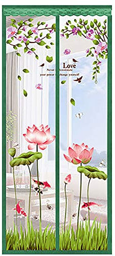 Ohmais Magnetisches Fliegengitter, Vorhang für magnetische Türen, mit Magnetverschluss