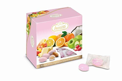 Buratti Confetti Tenerezze Vassoio Misto Frutta Rosa - 0.50 kg