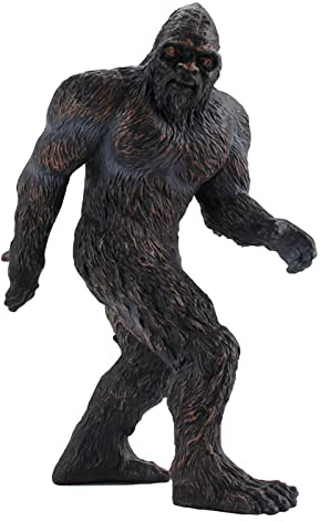 FUFRE Gorilla Ornaments,Rude Garden Gnomes, Garden Statues and Sculptures? Snowman Big Foot Shape for Patio, Deck, Office, Outdoor