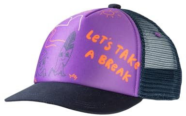 Jack Wolfskin Unisex Kinder Animal Mesh Cap Baseballkappe, Sea Rose, Einheitsgröße EU