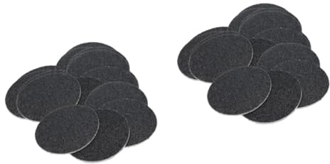 FRCOLOR 120-Teiliges Elektronisches Nagelfeile-Elektronikset Elektronische Kits Schleifpapierscheibe Für Fußfeile Fußschleifpapier Elektrische Fußfeilenentferner Pad Schleifscheibe
