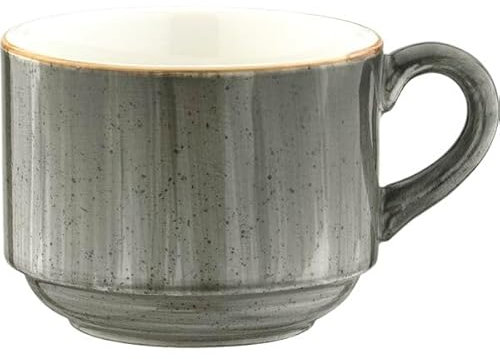 KAR PORSELEN SAN. VE TİC. A.Ş Bonna Lot de 6 tasses à café empilables Aura 0,21 l