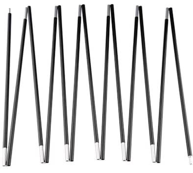 Tentilt Zeltstangen-Ersatz, 4,6 m Durchmesser, 0,95 cm, Innengewinde und männlich, kompatibel mit Aluminium-Zeltstangen, Durchmesser 9,5 mm, 1 Stück