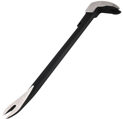 Mihauuke Cats Paw Nail Puller,Carbon Steel Cats Paw Nail Remover - Multifunctional Flat Pry Bar, Nail Extractor Tool for Home Remodeling Woodworking Projects