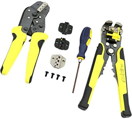 Multitool Wire Striper Cutter Stripper Crimper Pliers Crimping Terminal Hand Tool Cutting and Stripping Wire Multitool