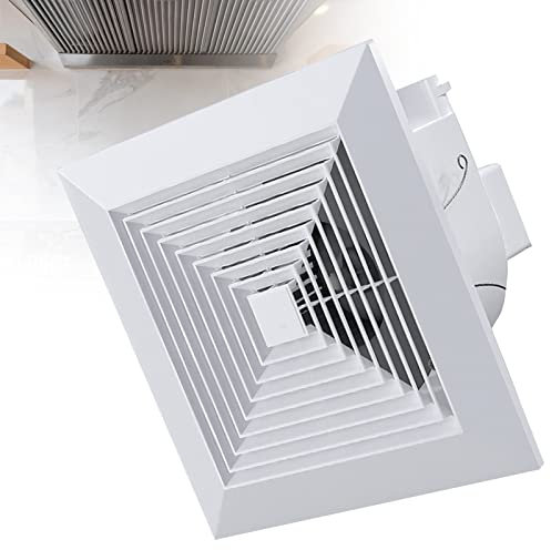 Super Quiet Wall Mounted Exhaust Fan with Copper Motor for Home Bathroom Kitchen and Garage Ideal for Bathrooms Shops and Kitchens (Size: LFW 20DK)